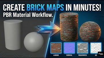 Generate Any Material Map in Minutes | Fast Workflow for Realistic Renders