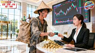 Mendigo Lleva 3 Monedas Al Banco Y Todos Se Burlan, Pero Esas 3 Monedas Compran Un Edificio Entero