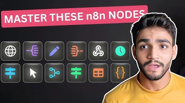 23 Essential Nodes That Power 95% of All Automations l n8n automation