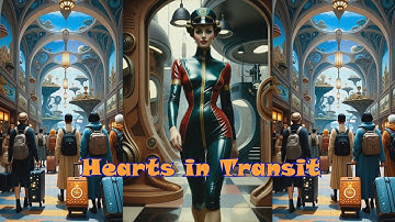 Hearts in Transit - Woman in Latex - Music Video 2025 - EDM - Grok Imagine HD and Tad.ai