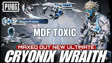 27,000UC 😱 Gilt Cryonix Wraith Set & Absolute Zero Vector Max Lucky Spin 🥶 PUBG Mobile Crate Opening