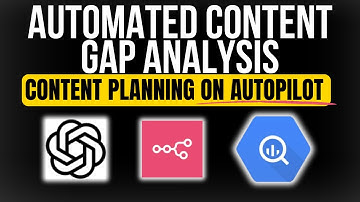 I Built an AI SEO Automation to Find Content Gaps Automatically (No Code)