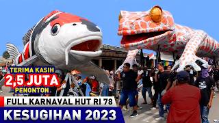 Best Indonesia Independence Day Carnival, Giant Statue Parade