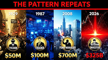 Billionaires Make These 3 Trades Before The Market Collapses (Every Time) - 1929, 1987, 2008, 2026