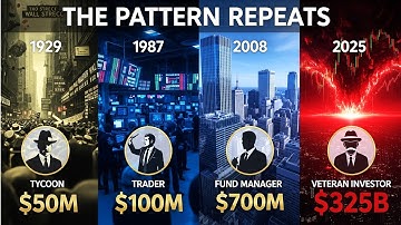 Billionaires Make These 3 Trades Before The Market Collapses (Every Time) - 1929, 1987, 2008, 2026