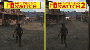 Red Dead Redemption Nintendo Switch vs Switch 2 Graphics Comparison
