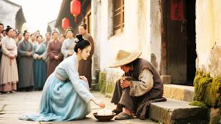 【Movie】只有窮女孩願意施捨饅頭給乞丐，誰知乞丐身份驚人，轉身報答她一生！💕#中国电视剧 #爱情
