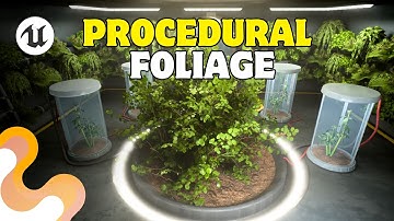 NEW Procedural Vegetation/Foliage Editor Tutorial | Unreal Engine 5.7