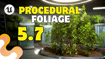 NEW Procedural Vegetation/Foliage Editor Tutorial | Unreal Engine 5.7