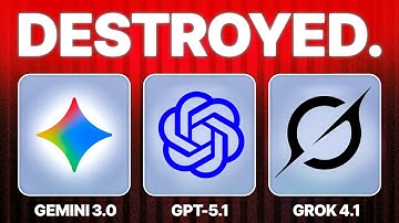 Gemini 3.0 vs ChatGPT 5.1 vs Grok 4.1 is GEK!