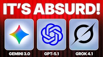 Gemini 3.0 vs ChatGPT 5.1 vs Grok 4.1 is GEK!
