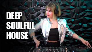Jazzy Deep Soulful House Mix | Live DJ Set | Dive into the Groove with Mery Blue