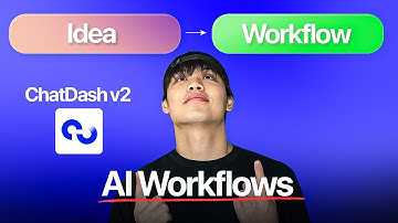 Build Workflows DIRECTLY in ChatDash v2 (in 7 Minutes)