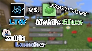 LTW Render Is Better Than Mobile Glues Renderer With Zalith Launcher