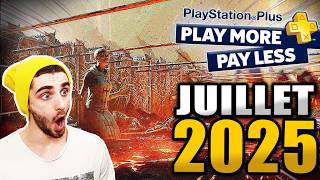 Les JEUX GRATUITS Du PS  de JUILLET 2025 🔥🎁 15 ans du Playstation Plus (PS5 et PS4)