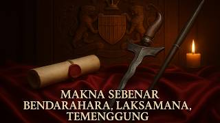 Rahsia Gelaran Melayu Lama: Makna Sebenar Bendahara, Laksamana & Temenggung Yang Ramai Tak Tahu