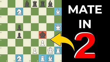 MOEILIJKSTE 2-zetten schaakmat puzzel 😱