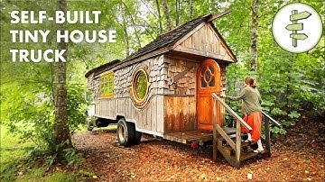 Couple Living in a Spectacular Self-Built Tiny House Truck for 8 Years – FULL TOUR