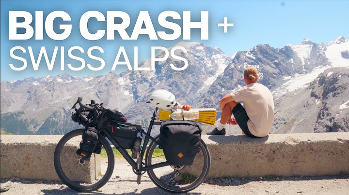 BIG CRASH + THE SWISS ALPS | Bikepacking UK To Australia