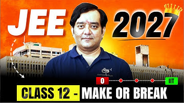How to Use Class 12 to Crack JEE 2027 | Full-Year Study Plan for a Top IIT Rank