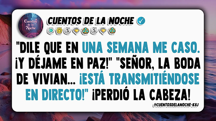 "¡Dile que nos casamos en 7 días. No me molestes!" "Señor, la boda de Vivian está en vivo ahora."