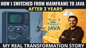 How I Switched from Mainframe to Java After 3 Years – My Real Transformation Story
