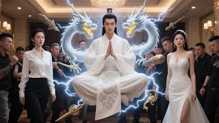 Humiliated by guard & wife, he is Dragon God with 100k weapons. All shocked. Wife begs forgiveness.