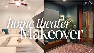 Empty Room to Dream Home Theater | Full Room Makeover Reveal 2025