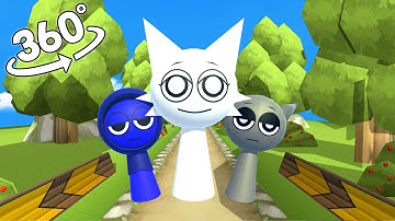Incredibox Sprunki WENDA, GRAY, JEVIN Chase you! 360° VR