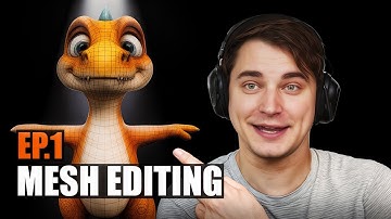 Ep.1 Mesh editing (sculpting) - From AI to Game-ready