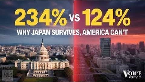Waarom Japan een schuld van 234% overleeft, maar Amerika niet