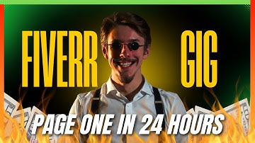 How to Rank Your Fiverr Gig on Page #1 Using ChatGPT (Step-by-Step)