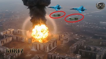 Russia’s Su-34 Drops FAB-3000 & Kh-38 on Ukraine — Then This Happened