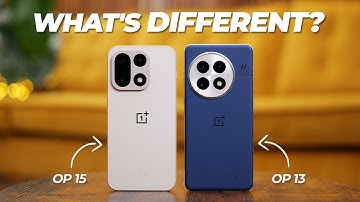 Biggest Downgrade? OnePlus 15 vs 13!