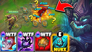 Maokai but my saplings are walking land mines that delete you (AP MAOKAI MID)