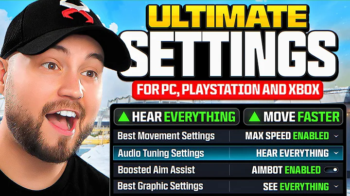 *NEW* BEST SETTINGS for WARZONE BO7! (Best Controller, Audio and Graphics Settings in COD WZ)