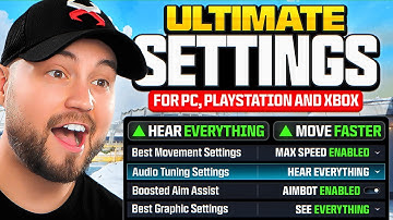 *NEW* BEST SETTINGS for WARZONE BO7! (Best Controller, Audio and Graphics Settings in COD WZ)