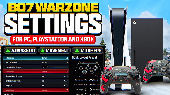 #1 BEST CONTROLLER SETTINGS for BO7 WARZONE UPDATE! (Best PS5, PC & XBOX Settings in COD WZ)