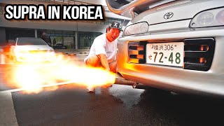 My First Korean Car Meet with My Supra from Japan!