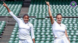 The Two Best Players in the World | Coco Gauff vs Aryna Sabalenka on Centre Court | Best Moments