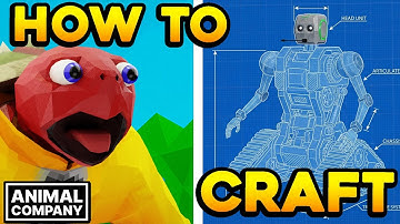 How To CRAFT in Animal Company... (FULL CRAFTING GUIDE TUTORIAL)
