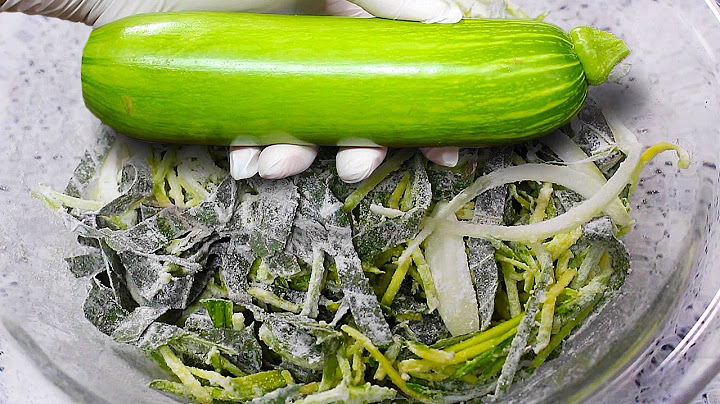 여름엔 애호박 잔뜩 채썰어 간단하게 이렇게 드세요! 삼시세끼 한달내내 먹어도 질리지 않습니다