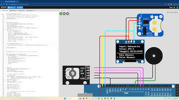 Membuat Alat Presensi / Absensi Digital + RTC Arduino Mega di Simulator WOKWI #arduino #wokwi #oled
