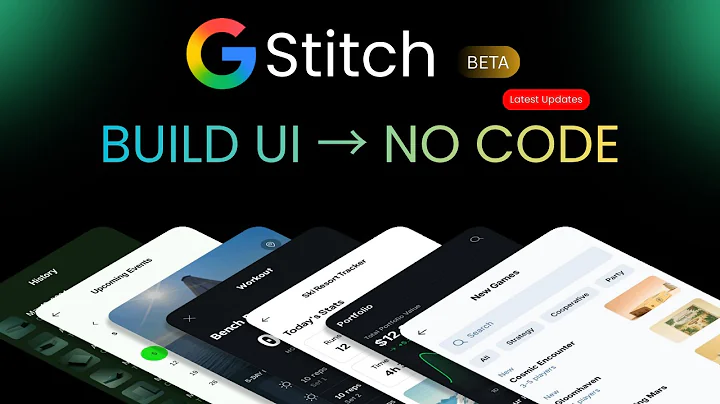 Google Stitch — Build UI Instantly with Just a Prompt (No Code)