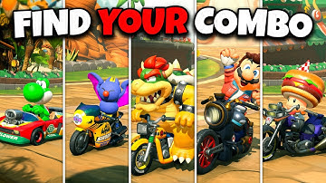 Bouw de beste combo voor JOU in Mario Kart World!