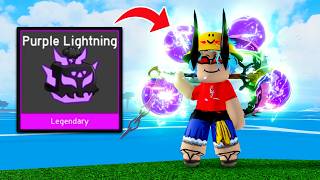I FINALLY Got OP LIGHTNING Fruit in Blox Fruits