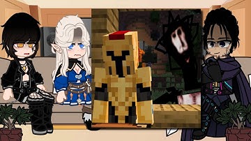 [NTR] Bad ending party React to Lihan as AJTHEBOLD |Gacha reacts to Minecraft + HamoodeG & INCENDIUS