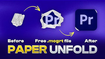 Create the Viral Paper Fold Logo Reveal | Premiere Pro Tutorial + Free Presets