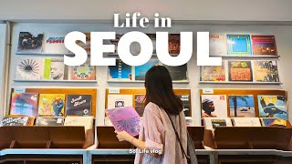 Life in Seoul | home updates, enjoying hobbies, home cooking, cafe hopping, vinyl stores| Korea VLOG