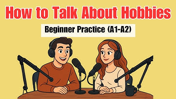 English Conversation Practice | Talk About Free Time & Hobbies | Easy English Lesson